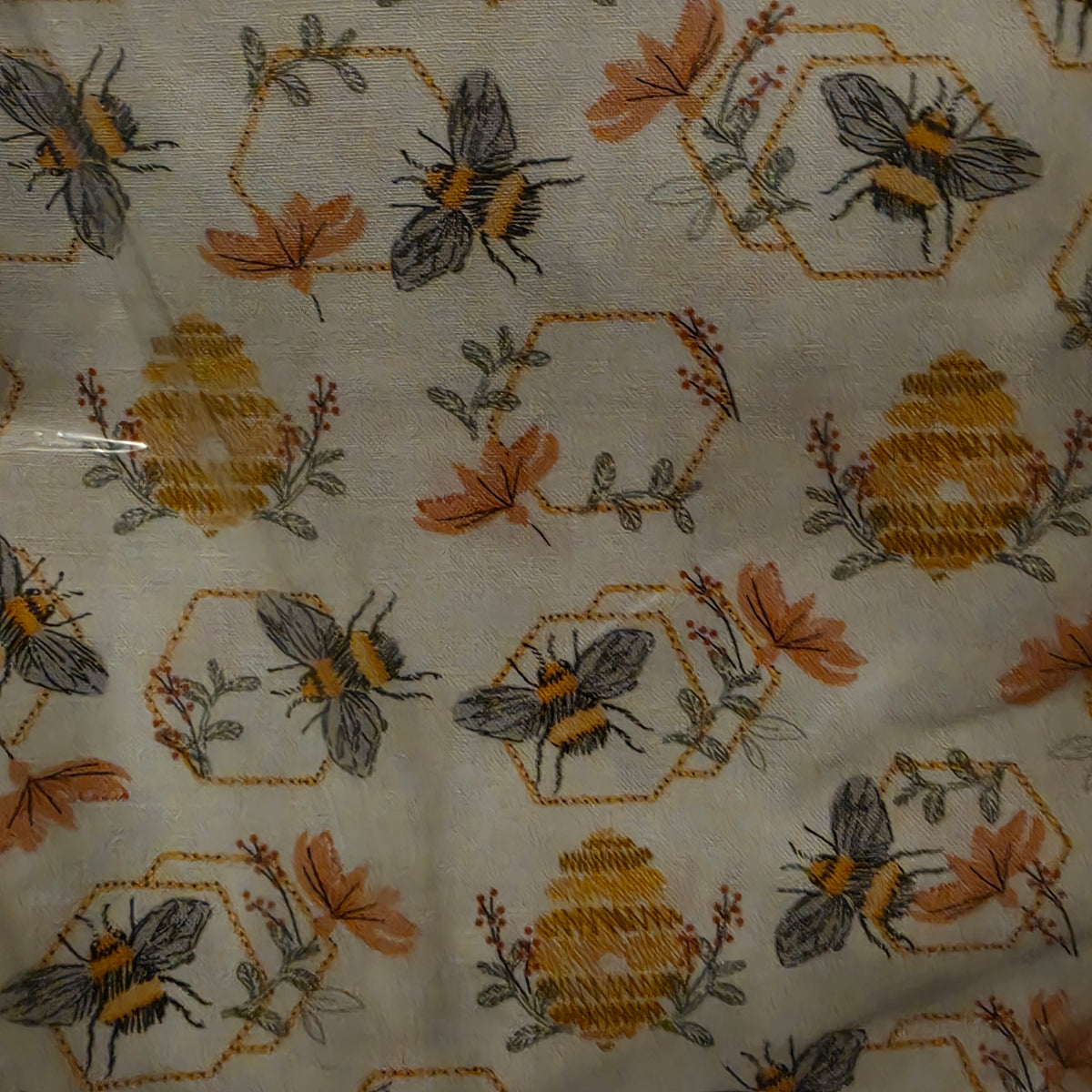 Custom order : Beeswax Bread Bag