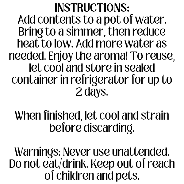 Holiday Simmer Pot Kit