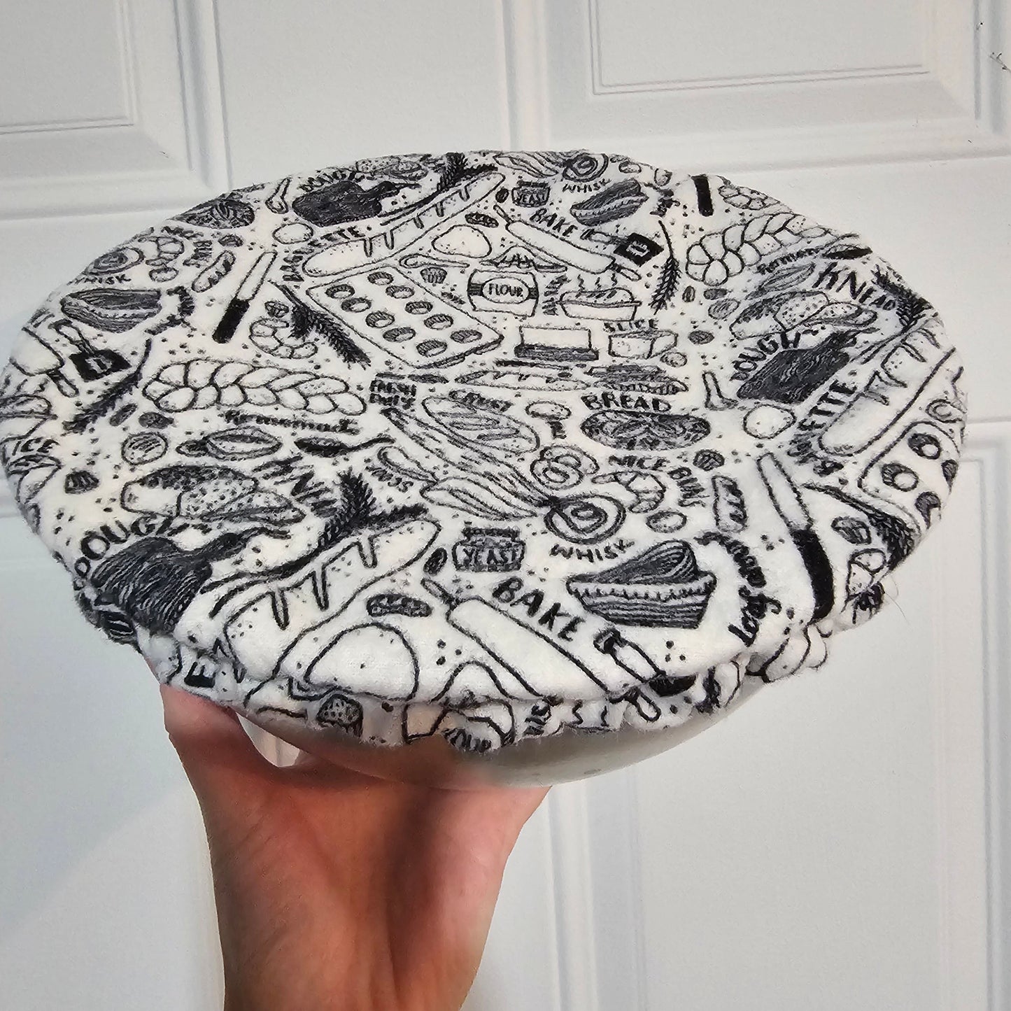 Cotton Bowl Covers, Kitchen Aid Mixer Bowl Cover