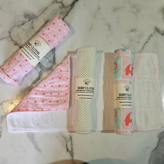 100% Cotton Burp Cloth