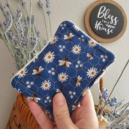 100% Cotton Dish Scrubbie, Multiple Prints Available