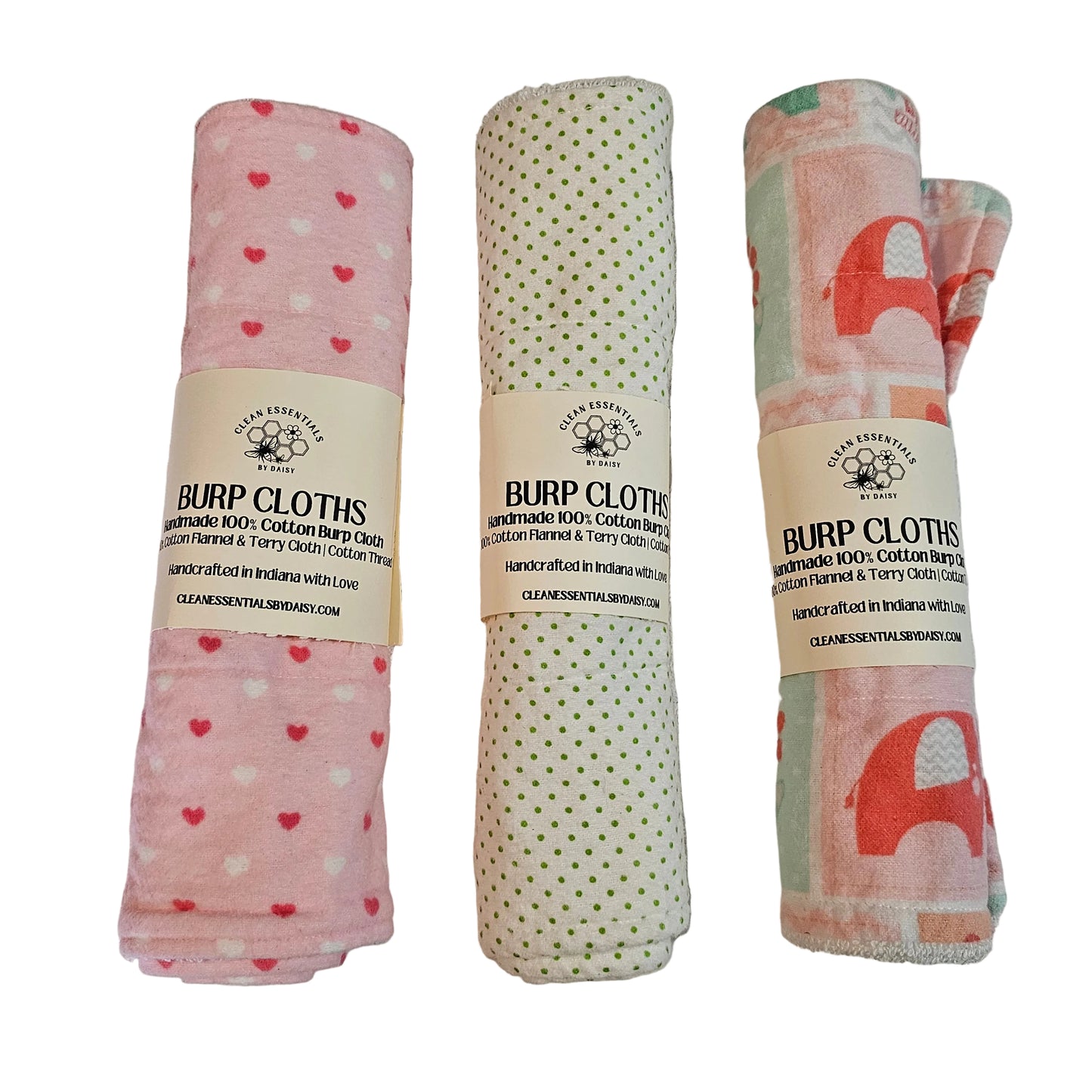 100% Cotton Burp Cloth