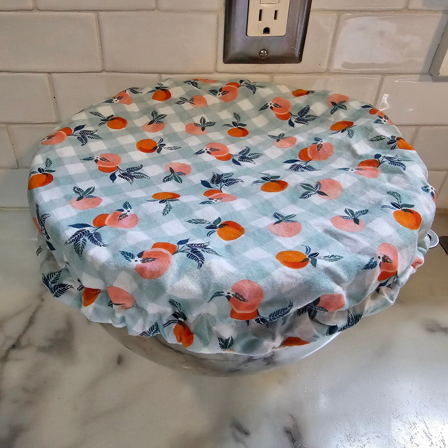 Cotton Bowl Covers, Kitchen Aid Mixer Bowl Cover