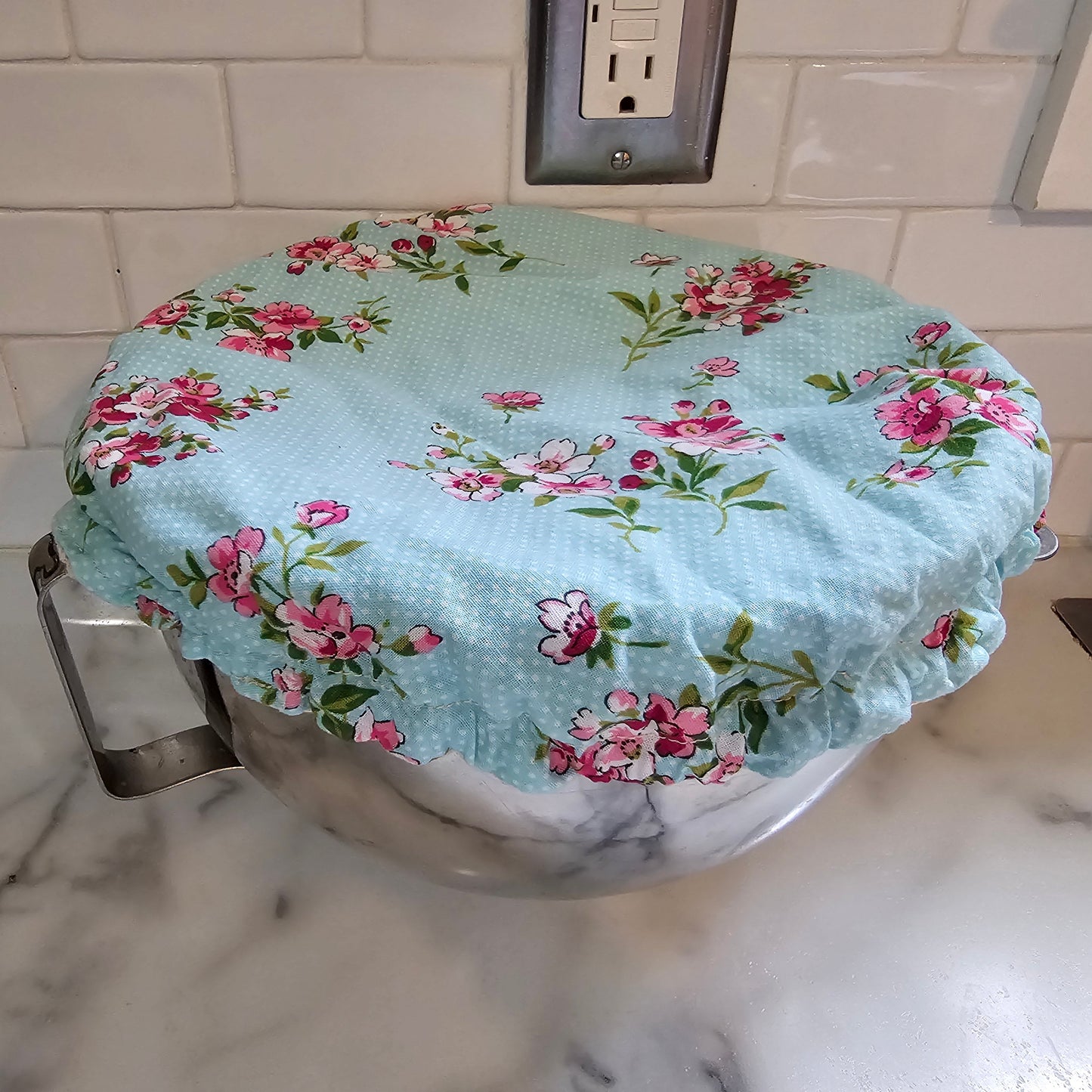Cotton Bowl Covers, Kitchen Aid Mixer Bowl Cover